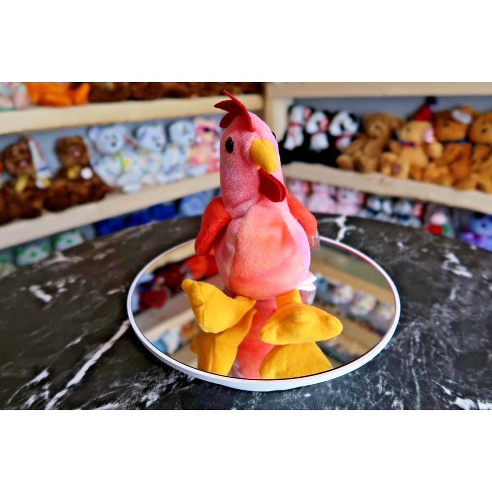TY Beanie Baby - Strut the Rooster | MWMT | Vintage | Rare